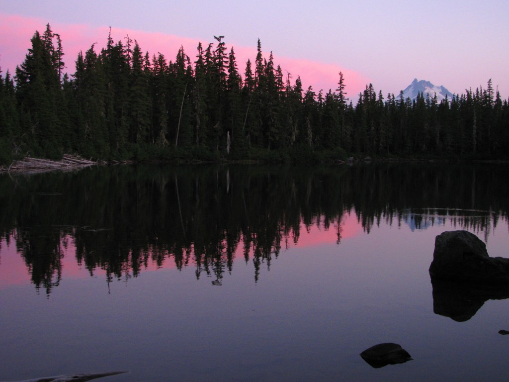 Sunset at Head Lake