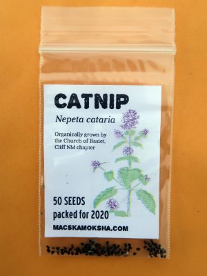 Catnip seed packet